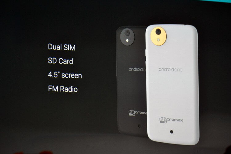 первый смартфон на Android One