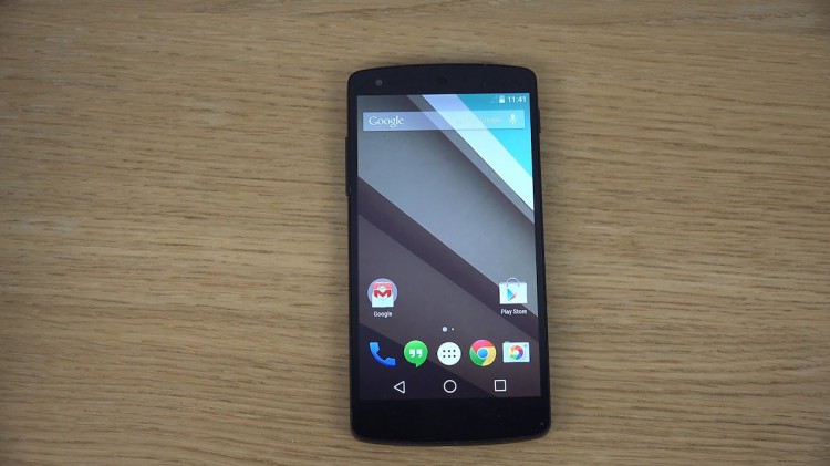 Nexus 5 Android L