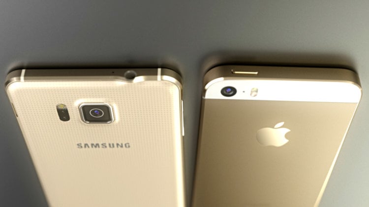 iPhone 6 vs Galaxy Alpha
