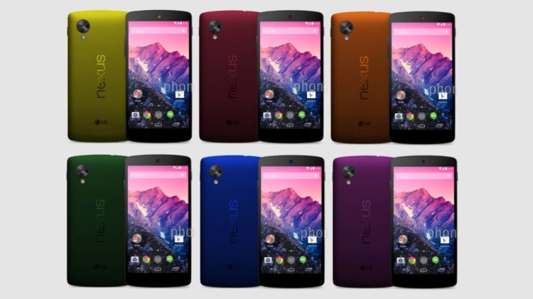 Nexus 5 в альтернативных цветах