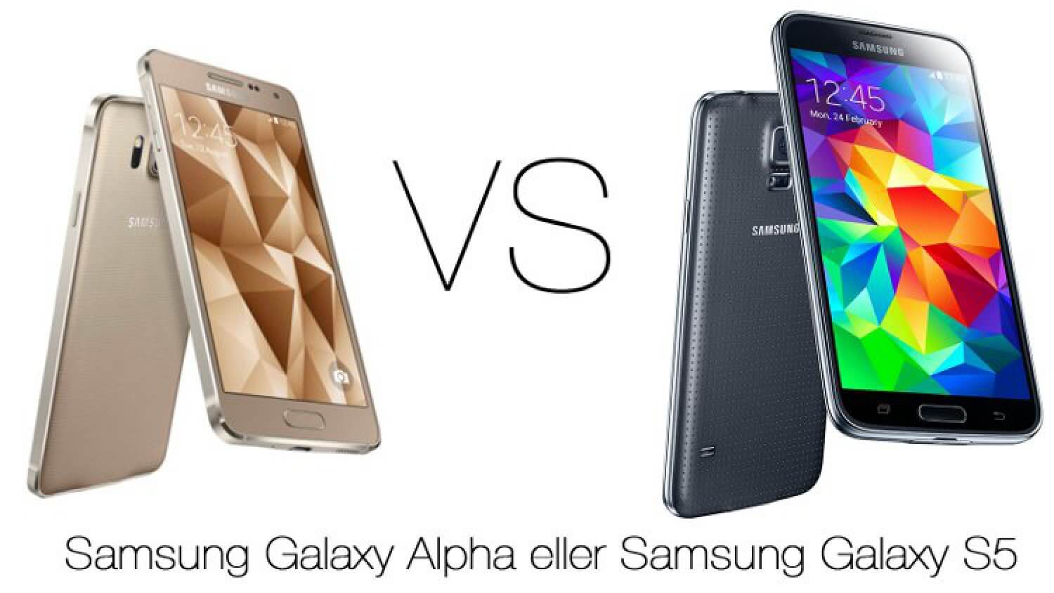 Samsung Galaxy Alpha и S5