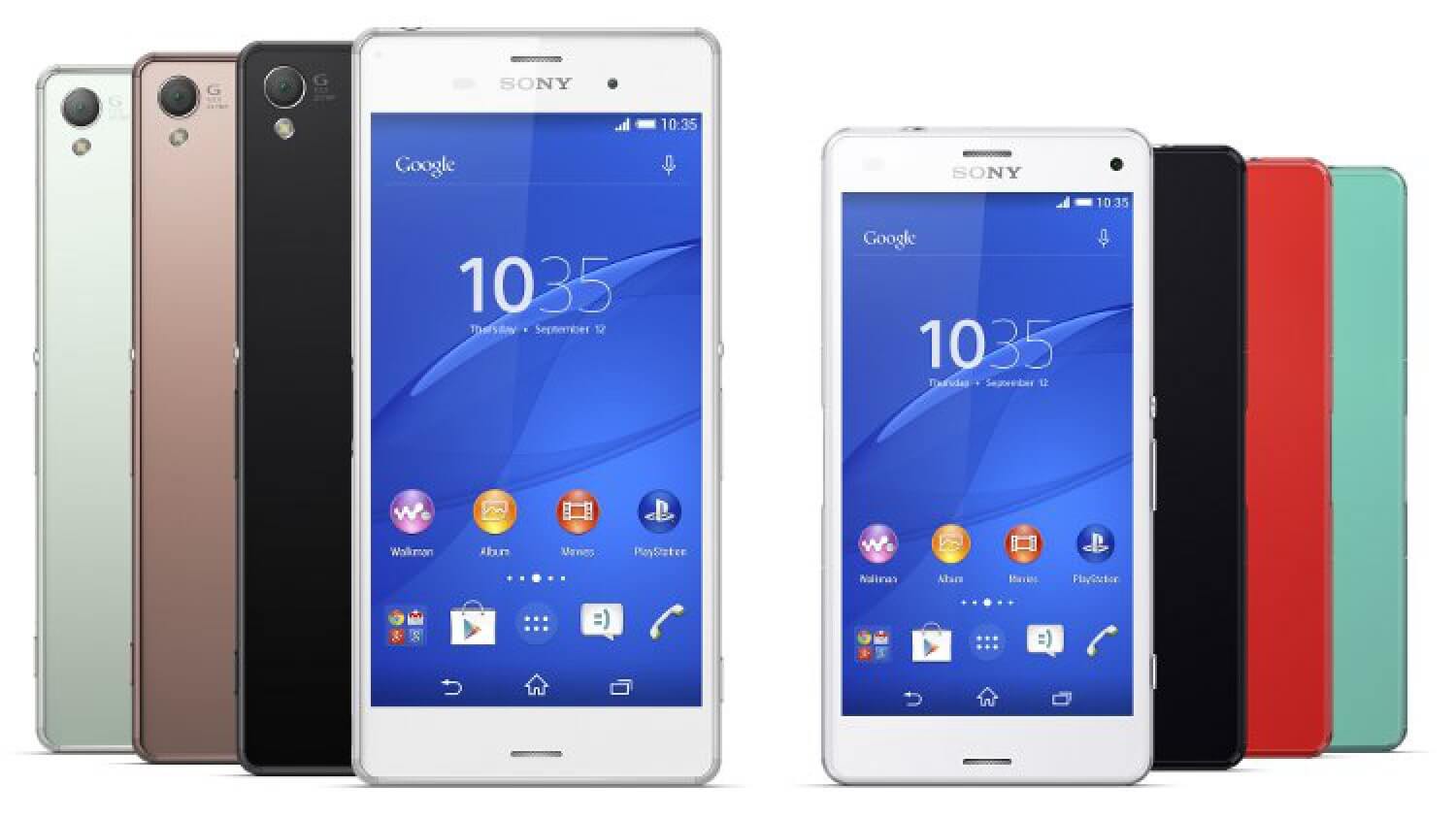 Sony Xperia Z3 и Compact