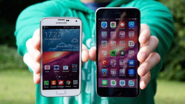 Galaxy S5 vs iPhone 6