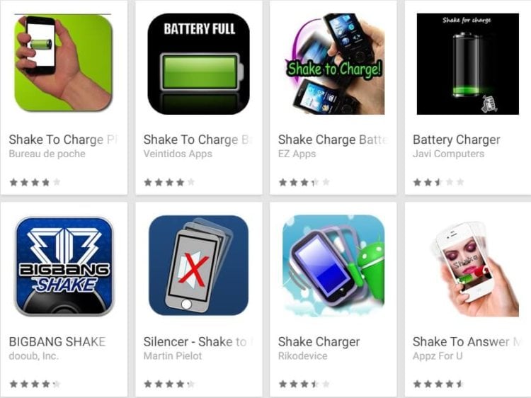 Shake-to-charge-apps
