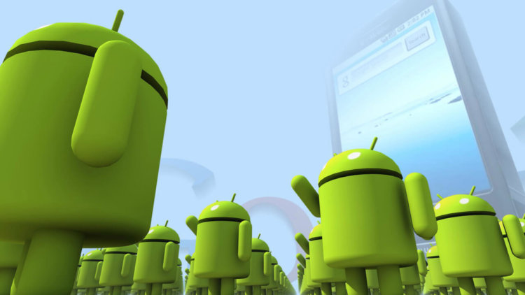 Green Android Robot Army wallpapers HD 1280x720