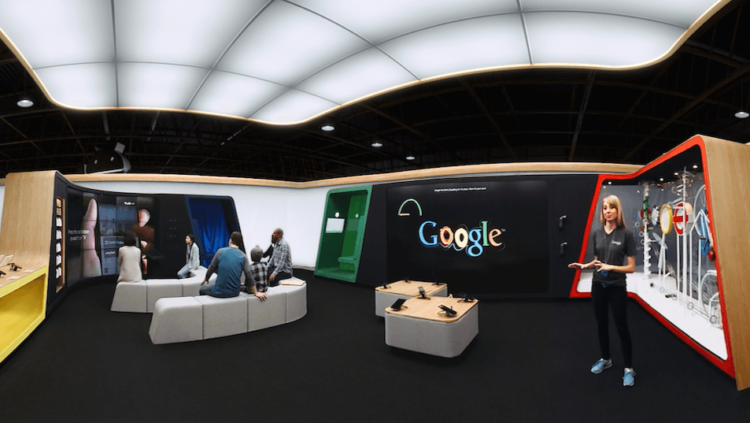 google shop VR tour