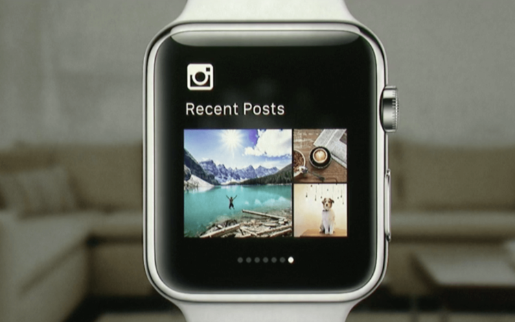 instagram on apple watch
