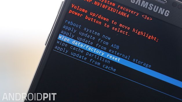 AndroidPIT-Galaxy-Note-4-recovery-mode-wipe-data-factory-reset-w628