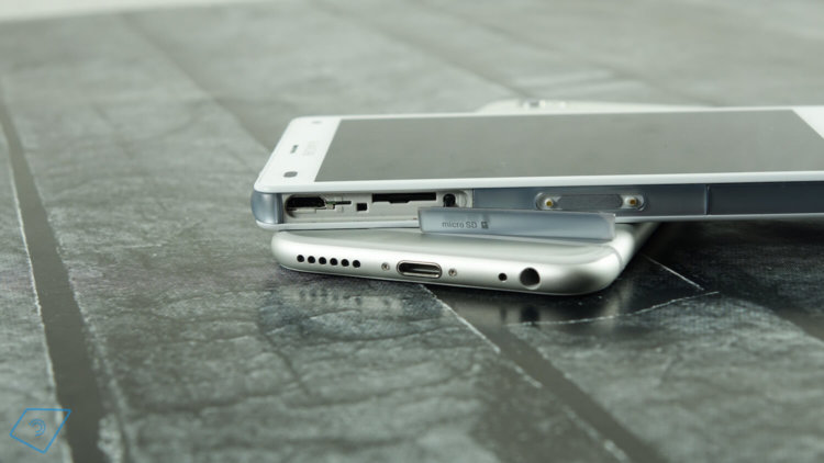 Z3 Compact vs iPhone 6