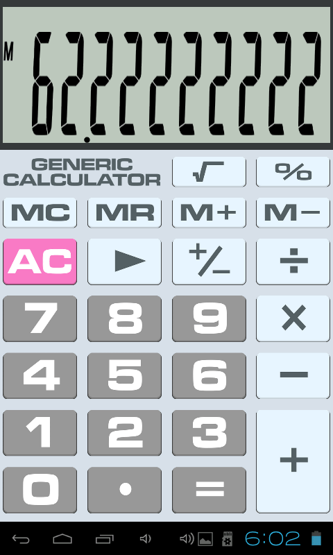 Generic Calculator