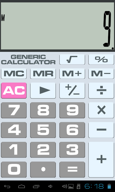 Generic Calculator