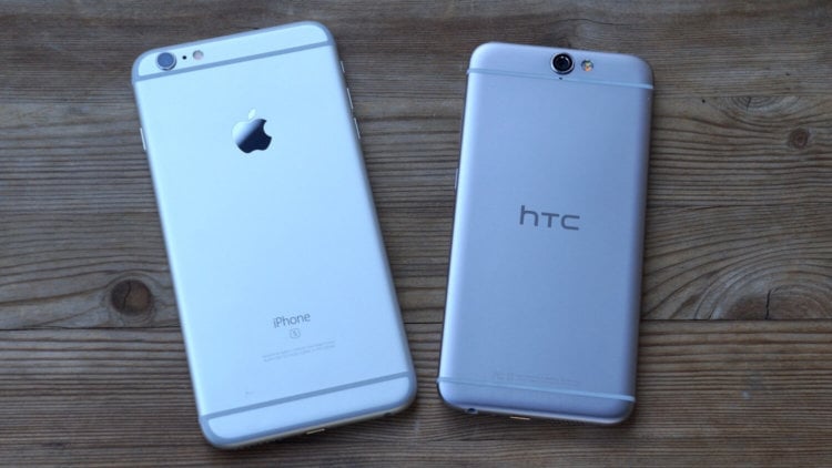 HTC One A9 vs iPhone