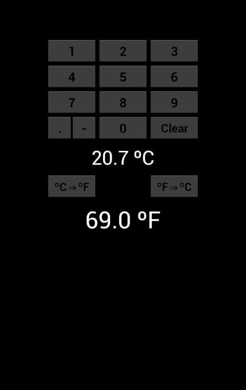 Fahrenheit Celsius Converter