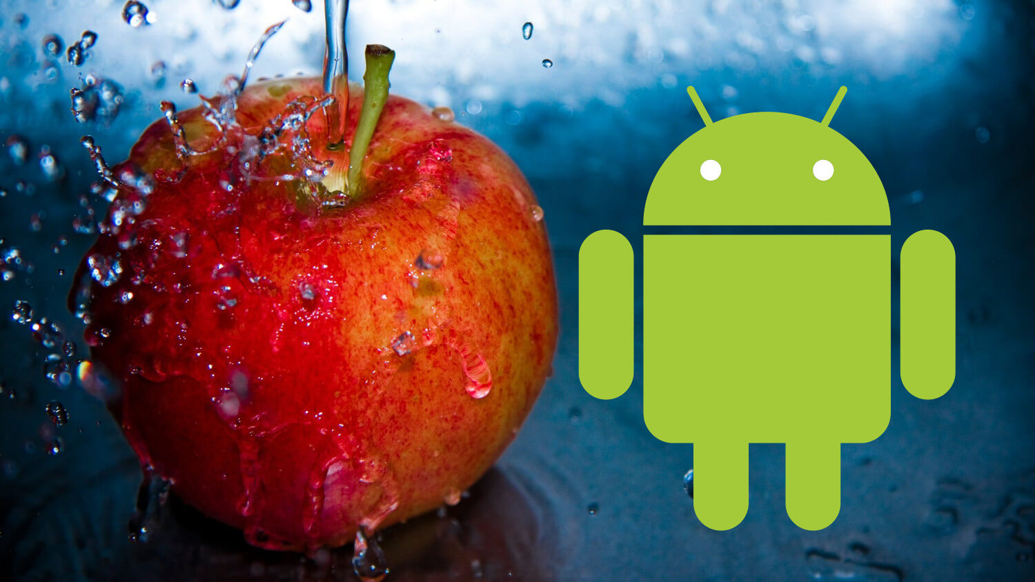 Android и яблоко