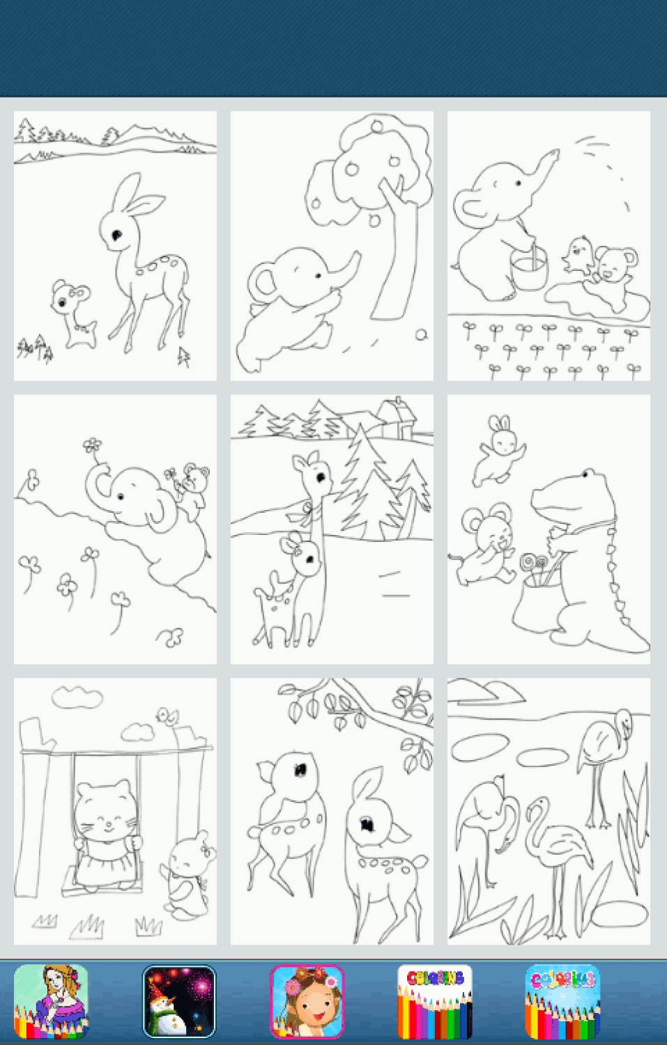 Coloring Book for Kids: Animal