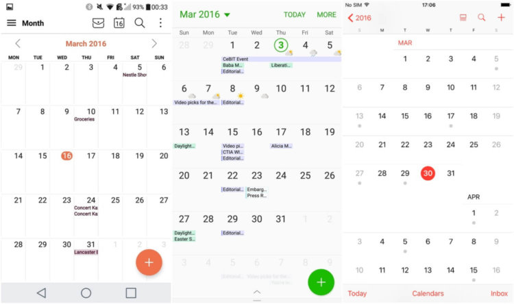 Calendar-apps