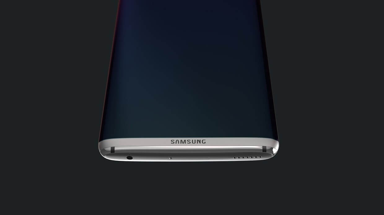 Концепт Samsung Galaxy S8 Edge