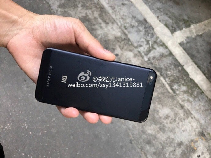 Предположительно фото Xiaomi Mi 5c