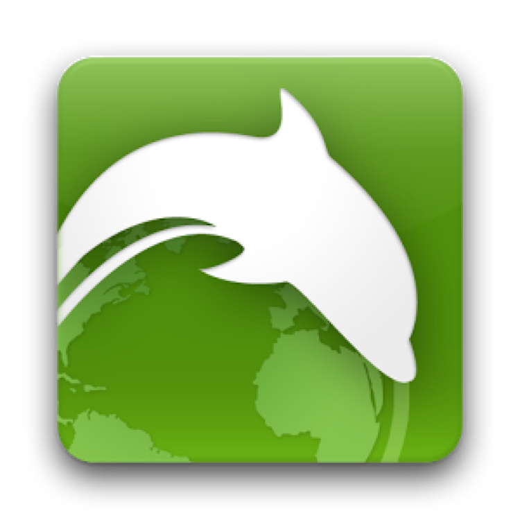 Топ-5 лучших браузеров для Android. 4 место: Dolphin Browser. Фото.