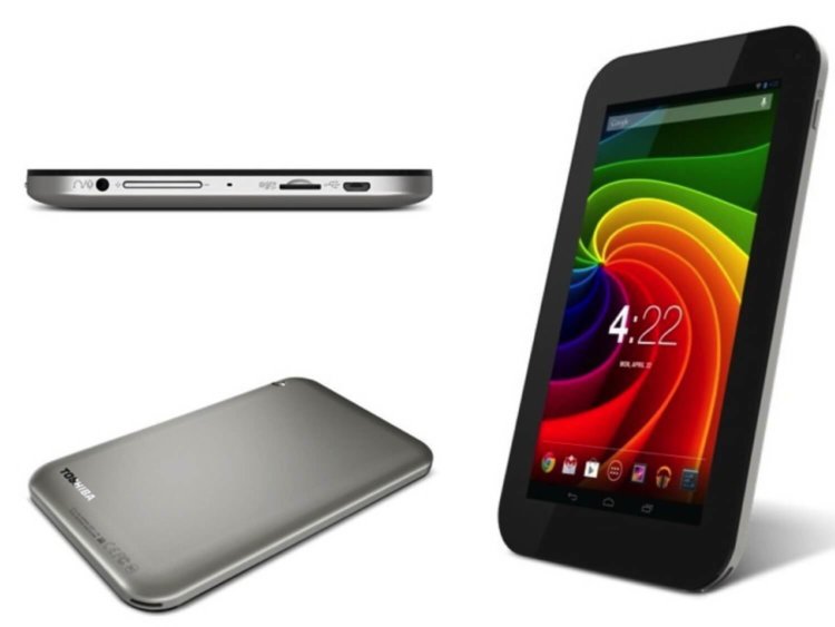 В полку семидюймовых недоразумений прибыло: планшет Toshiba Excite 7. Фото.