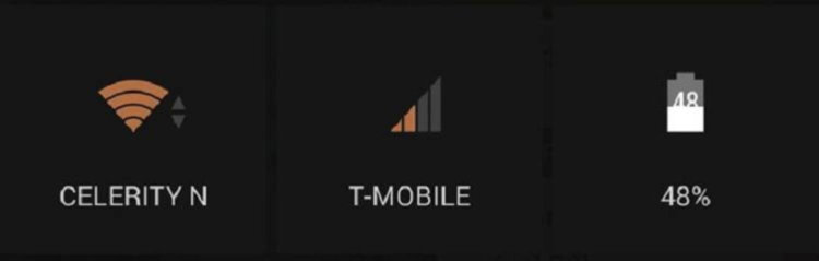 Зачем в KitKat белые иконки и куда делось состояние соединения. Указание на отсутствие соединения в Android 4.4. Фото.