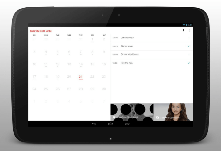 Cal — календарь от создателей Any.DO. Cal — календарь от создателей Any.DO. Фото.