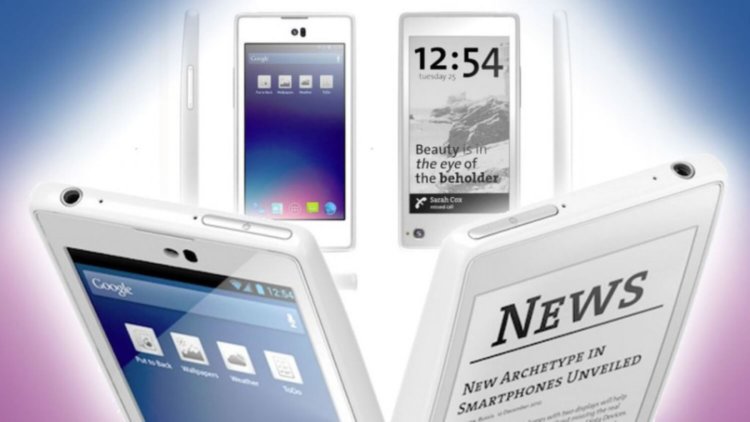 Yotaphone или есть ли будущее у двухэкранных смартфонов? Фото.