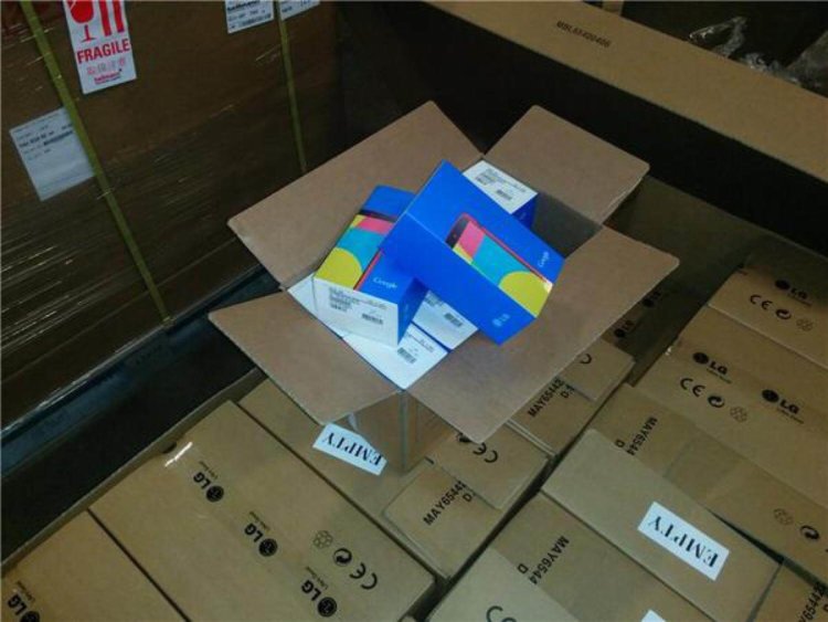 Яркие Nexus 5 на подходе. Фото.