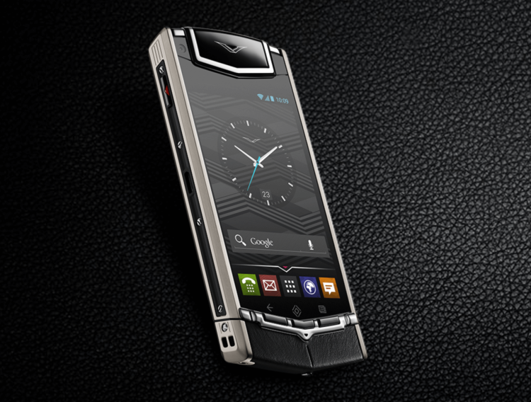 Самые дорогие смартфоны на Android. Vertu TI. Фото.