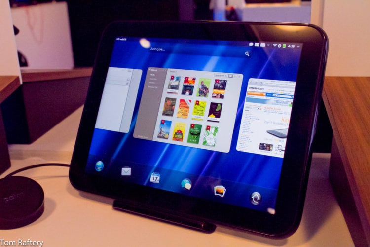 Подборка не Android-устройств, на которые его можно установить. HP TouchPad. Фото.