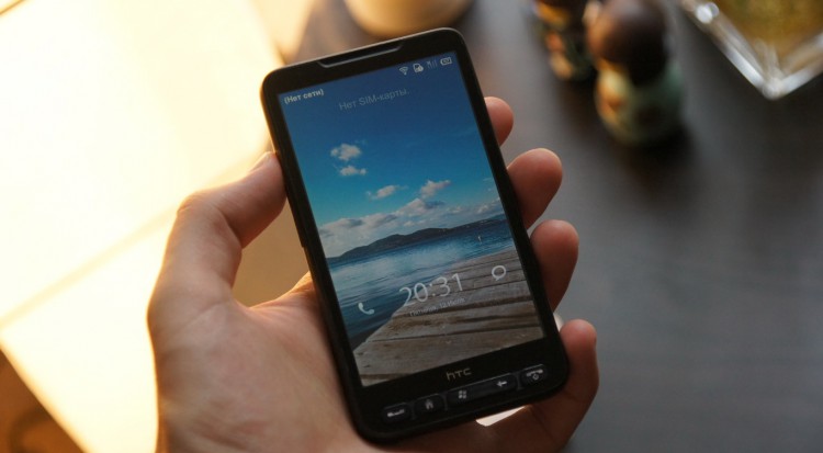 Подборка не Android-устройств, на которые его можно установить. HTC HD2. Фото.