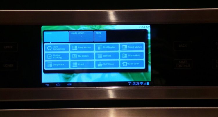 Android везде – самые необычные девайсы на Android. Духовой шкаф на Android. Android везде – самые необычные девайсы на Android. Духовой шкаф на Android. Фото.