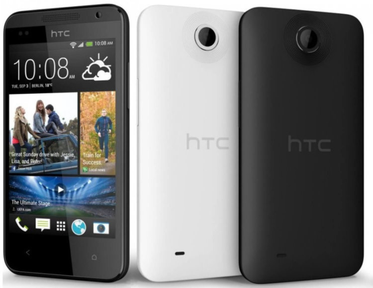 Трое из ларца HTC — новые Desire. Фото.