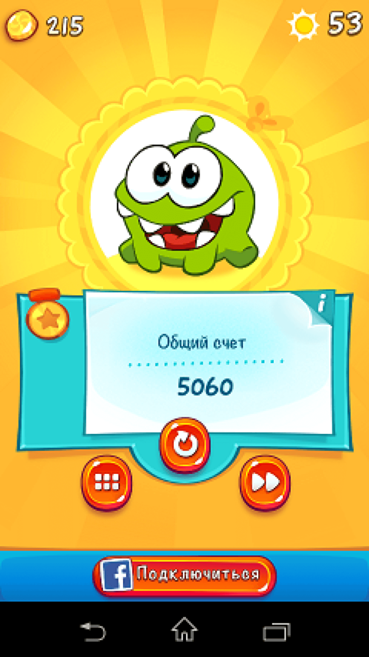Cut The Rope 2 — уже на Android. Сюжет. Фото.