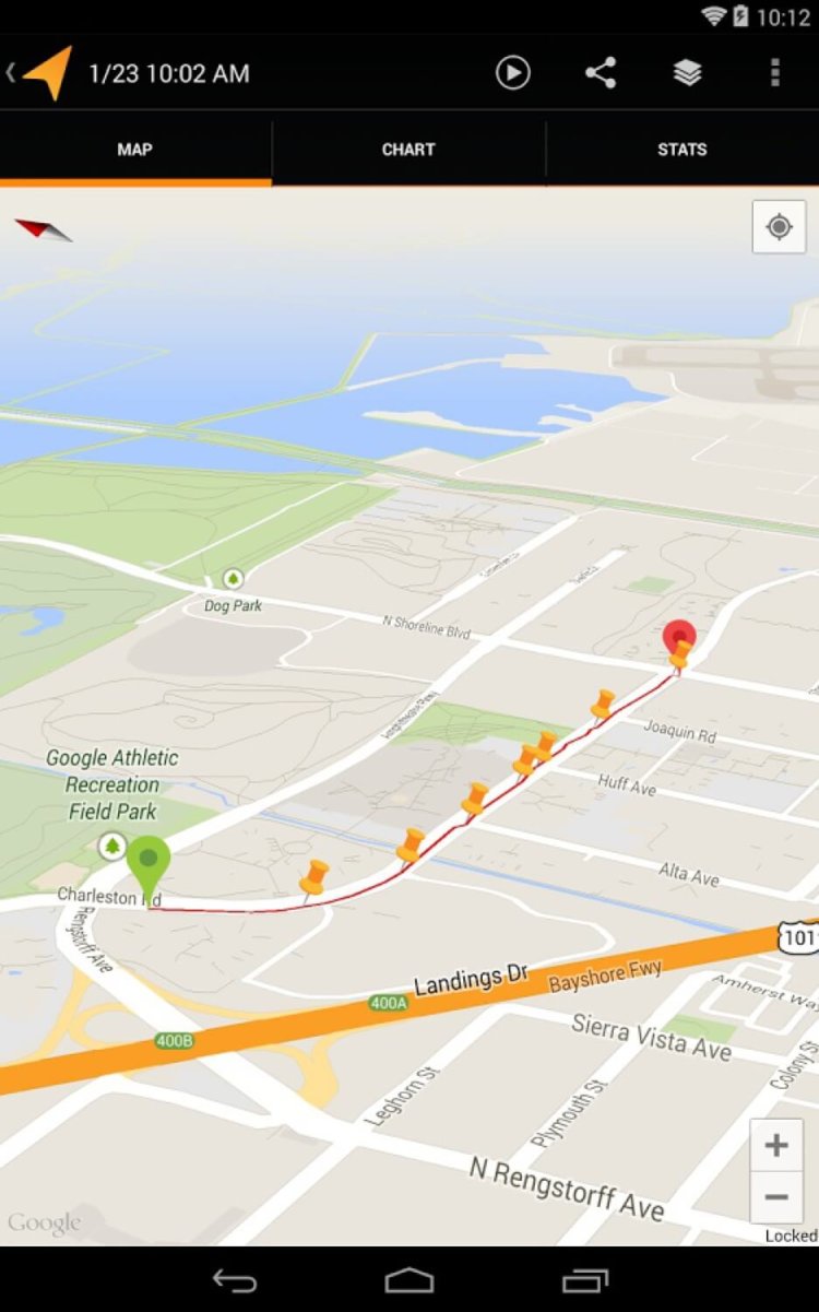 Четыре приложения от Google, о которых вы не знали. Мои треки. Четыре приложения от Google, о которых вы не знали. Мои треки. Фото.