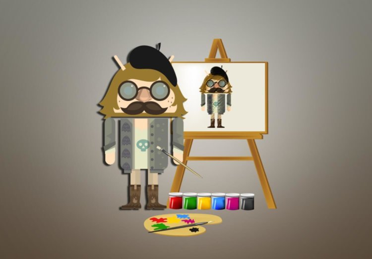 Будь творческим с Android! Будь творческим с Android! Фото.