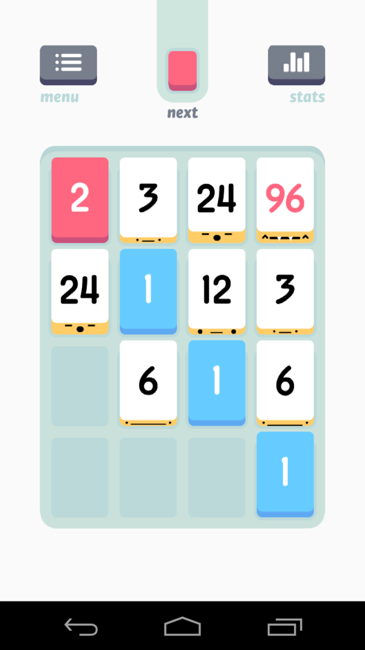 Обзор Threes и 2048 — Новый тренд мини-игр. Фото.
