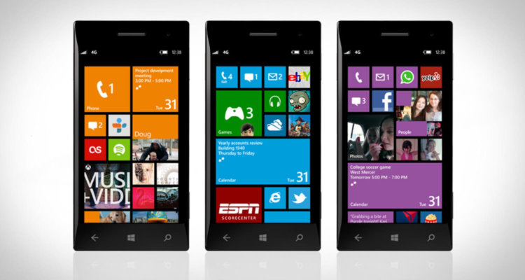 Берем пример с Windows Phone: Что может позаимствовать Android? Главный экран. Фото.