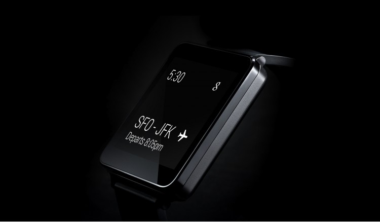 LG G Watch — первый гаджет на Android Wear. Фото.