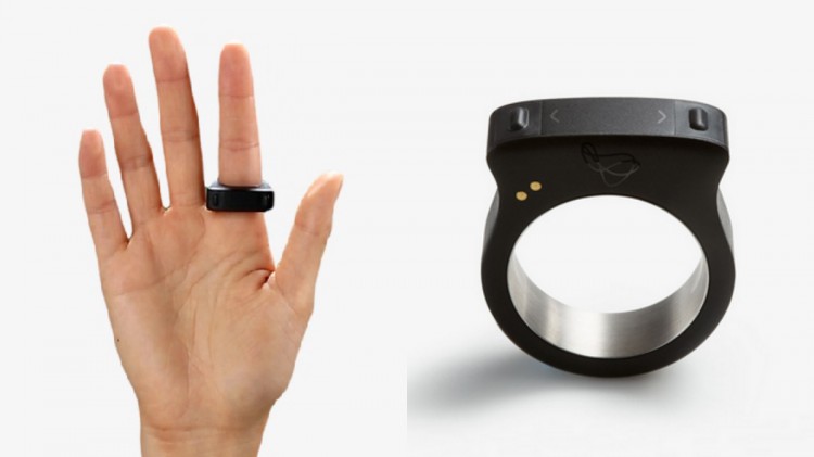 «Умное» кольцо Nod: контроль мановением пальца. Фото.
