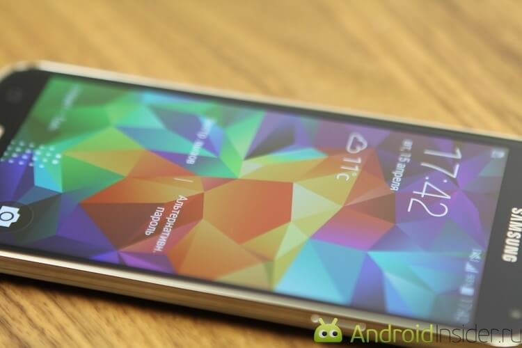 Samsung Galaxy S5: неоднозначный флагман. Фото.
