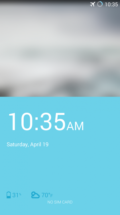 OnePlus One – туман рассеивается. Фото.