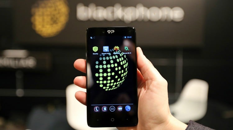 Blackphone — Android-смартфон для шпионов. Фото.