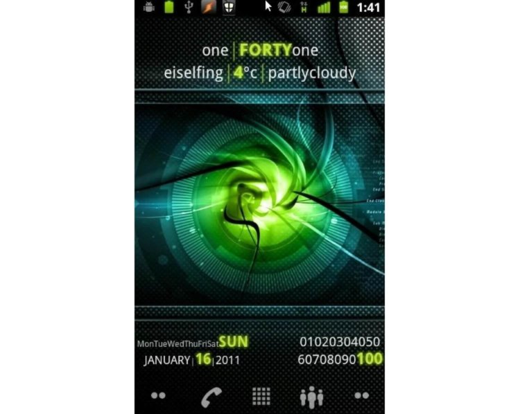 Android-часы: десятка «умнейших». 2. Minimalistic Text. Фото.