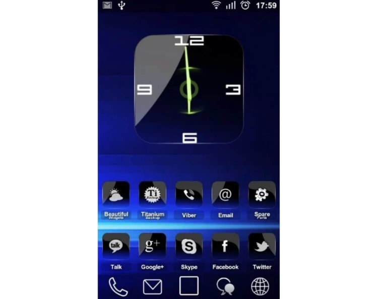 Android-часы: десятка «умнейших». 6. Analog Clock Collection HD. Фото.