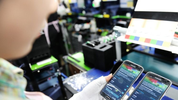 Страшная правда: работа в Samsung. Фото.