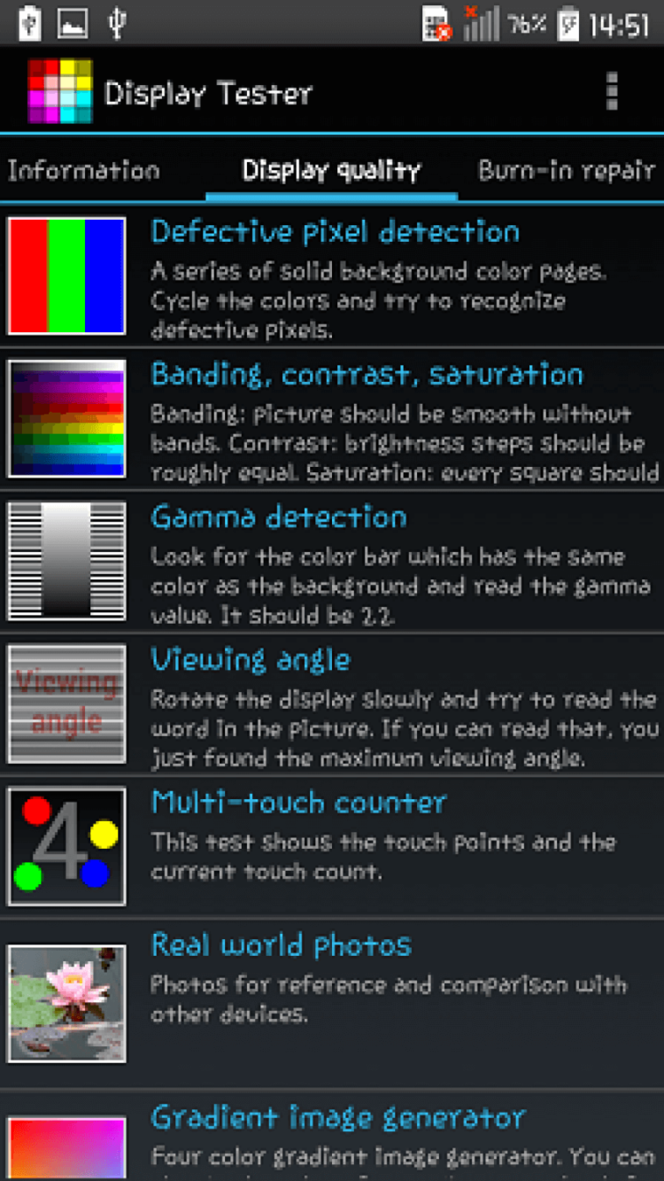 Как проверить экран Android-смартфона? Найти и обезвредить! Как проверить экран Android-смартфона? Найти и обезвредить! Фото.
