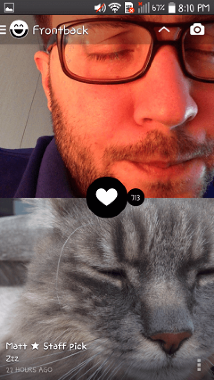 4 приложения, которые могут заменить Instagram. Показать все со всех сторон: Frontback. Фото.