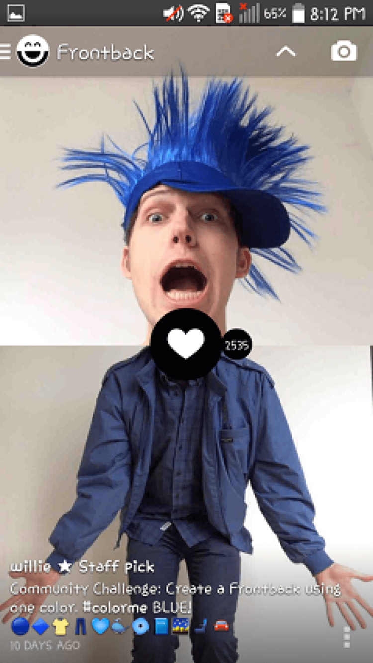 4 приложения, которые могут заменить Instagram. Показать все со всех сторон: Frontback. Фото.