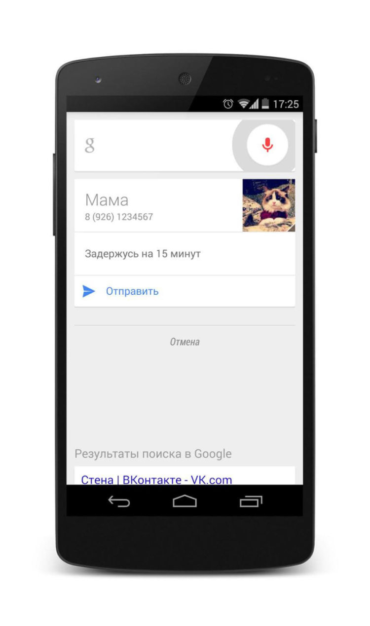 Голосовой поиск Google выходит на новый уровень. Фото.